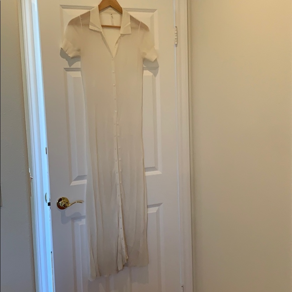 Off white Devon Windsor Cover up - S